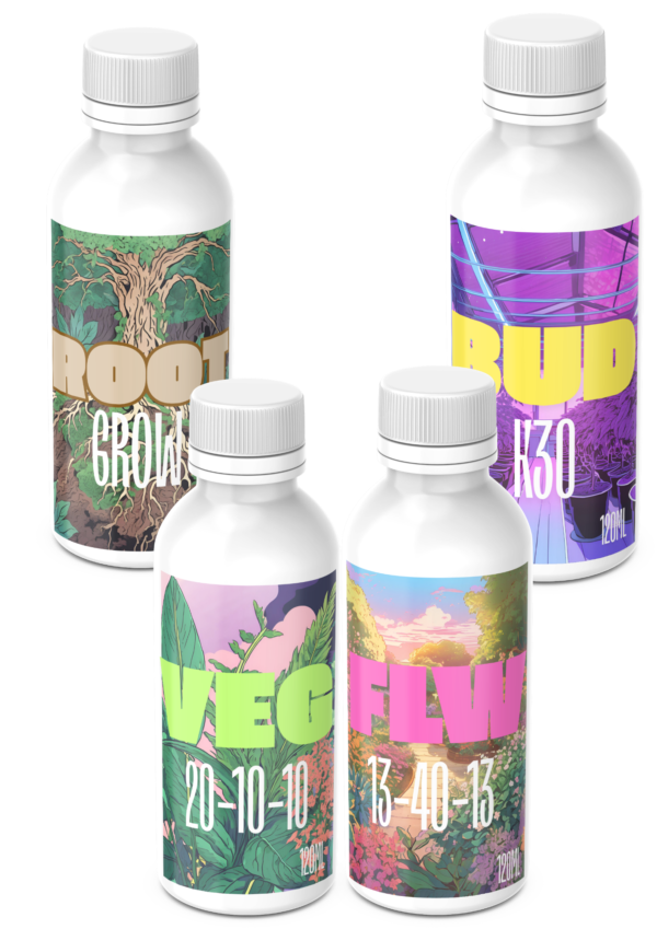kit fertilizantes ciclo completo estação grow